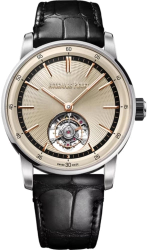 Audemars Piguet Code 11.59 Tourbillon Selfwinding White Gold - Ceramic / Beige - 26396NB.OO.D002CR.01
