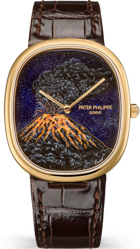Patek Philippe Golden Ellipse 5738 Yellow Gold / Mount Merapi - 5738/50J-010