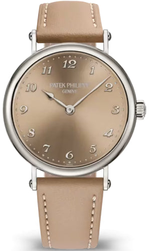 Patek Philippe Calatrava 7200 White Gold / Sundust Sand - 7200/50G-001