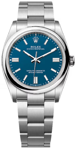 Rolex Oyster Perpetual 36 Blue Dial Oyster Bracelet - 126000