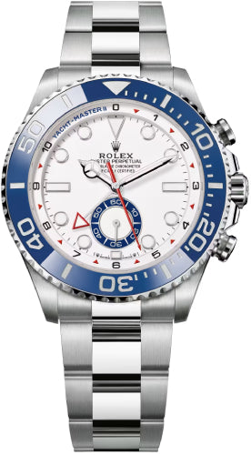 Rolex Yacht-Master Ii Oyster 44 Mm Oystersteel Oyster Bracelet White Dial - 126680