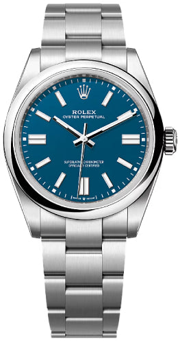 Rolex Oyster Perpetual 41 Blue Dial Oyster Bracelet - 134300