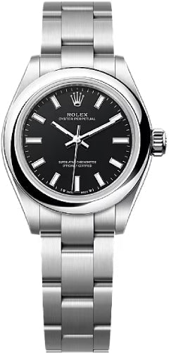 Rolex Oyster Perpetual 28 Black Dial Oyster bracelet - 276200