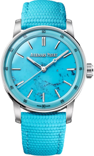 Code 11.59 by Audemars Piguet Selfwinding Natural turquoise dial - 77410BC.OO.A351KB.01